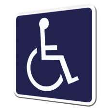 Señal para Discapacitados